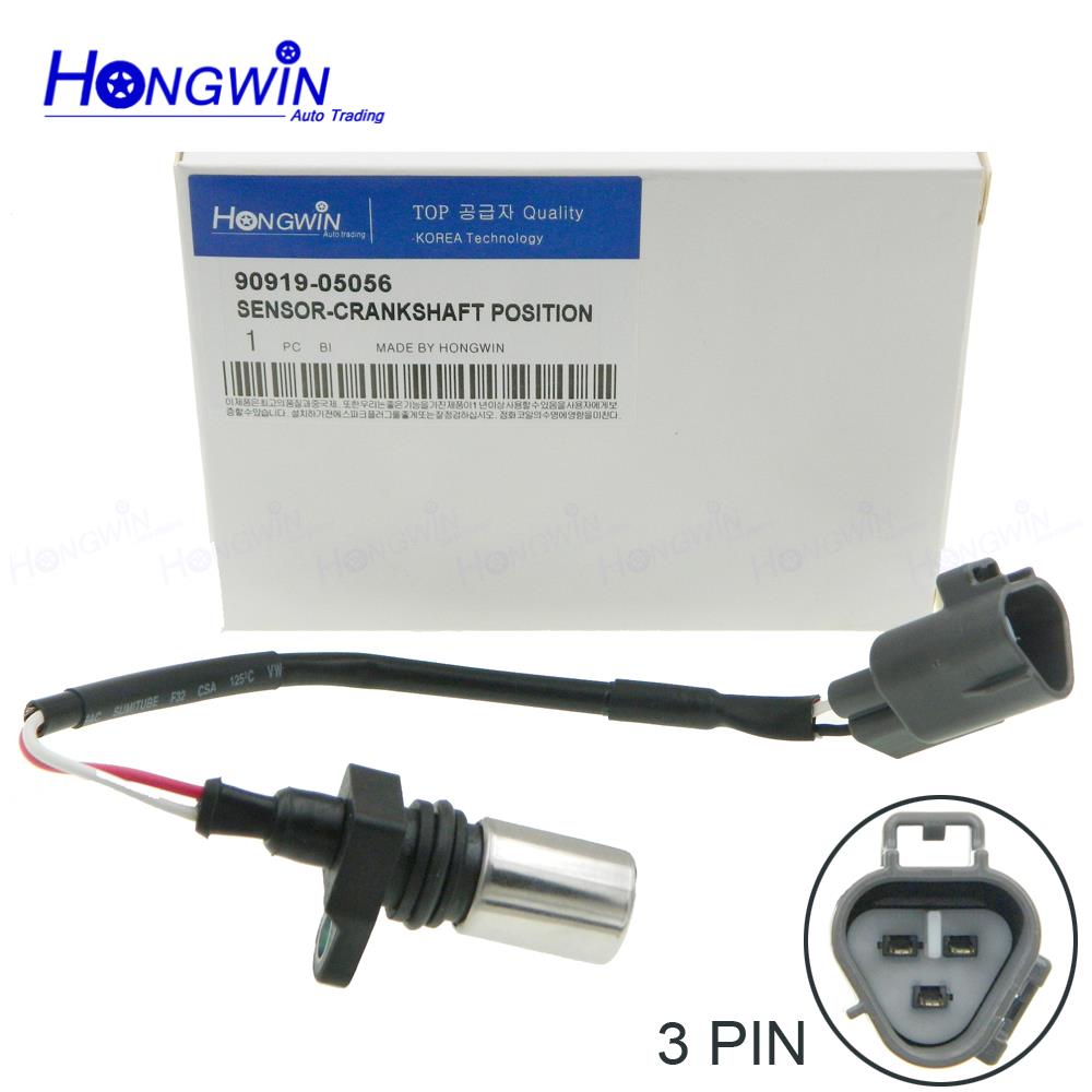 

90919-05056 New Crankshaft Position Sensor Fits Toyota Corolla Yaris 9091905056 SS10229-11B1 WG1807607 PC162 5S1900 DCPS-0104 1 PCS