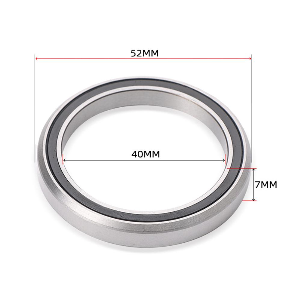 Bearing Steel Headset Bike Repair Bearings Bike Repair 41/41.8/52MM Size Black Color External Bearing Headsets