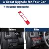 Headlight Switch Button Frame Cover Trim Compatible with Nisan Frontier 2022-2024,Soft Carbon Fiber Center Console Head Light Lamp Control Switch