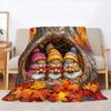 Warm Squirrel Home Flannel Blanket Soft Warm Throw Blanket Lunch Break Blanket For Picnic Couch Sofa Office Bed Camping Trave
