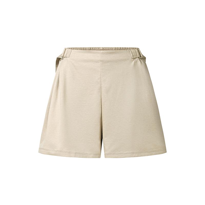 FILA Fitness Solid Color Simple Comfortable Casual Shorts Women shorts A11W631615FLK M