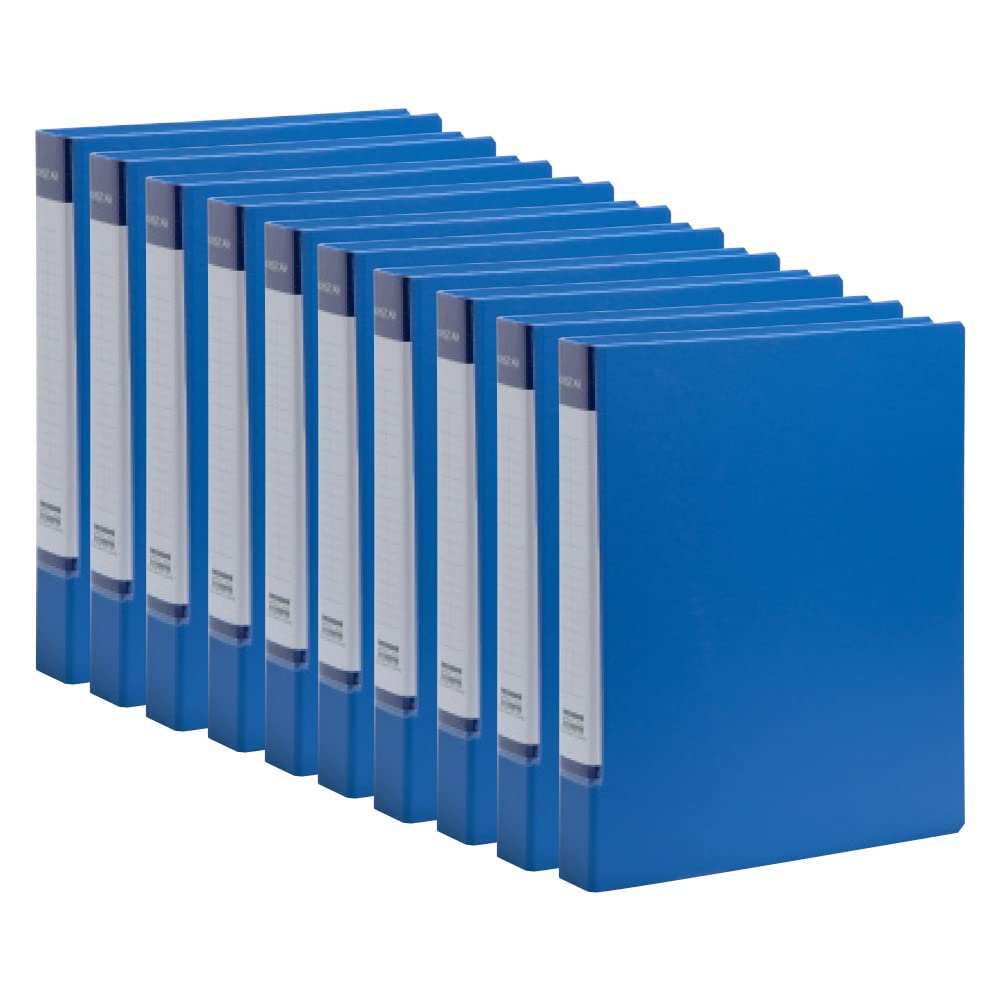 

Kinstar Double Opening Pipe Double Blue 10 Book A4 Vertical 2 Storage Holds 300 30mm File, Opening, Pack, Holes, File, Sheets,