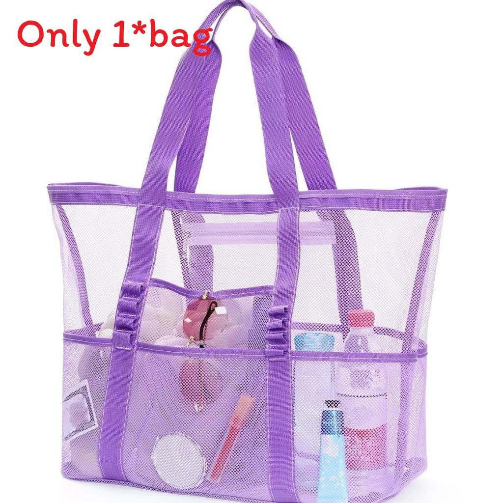 Polyester Travel Storage Bag With Eight Compartments For Clothing And Toy Organization