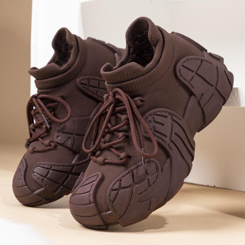 Cotton shoes women's winter new velvet thickened fashion casual platform cotton boots octopus platform sports shoes women's cotton shoes