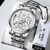 Hollow Men's Watch Men's Calendar Fashion Quartz Watch