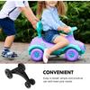 ERINGOGO Kids Wiggle Car Replacement Wheels - Triangle Repair Part for DIY, 24.00X15.50X10.00CM, Black