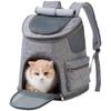 Portable Foldable Pet Backpack - Breathable, Wear-resistant Oxford Cloth for Cats and Dogs