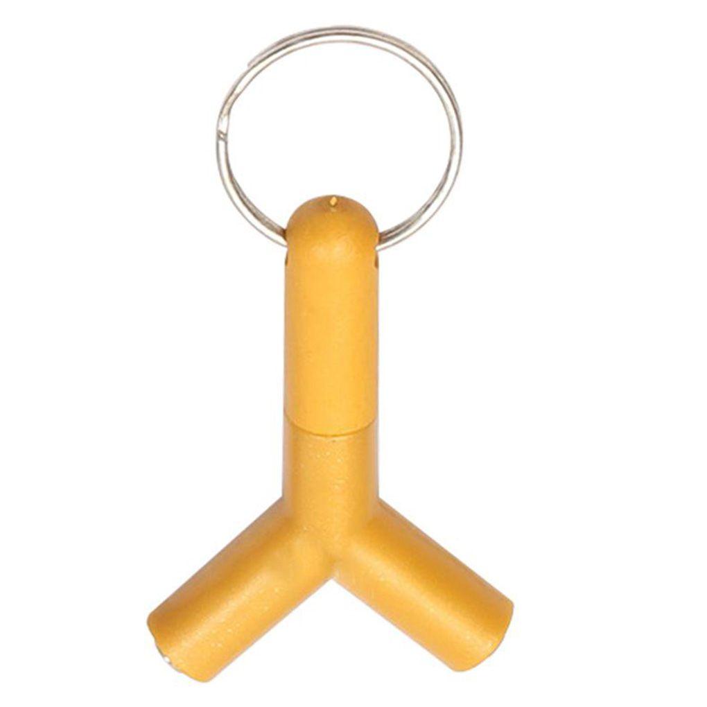 Divisor em Y de 3,5 mm Fone de Ouvido Jack Duplo Adaptador de Áudio Feminino Design de Chaveiro