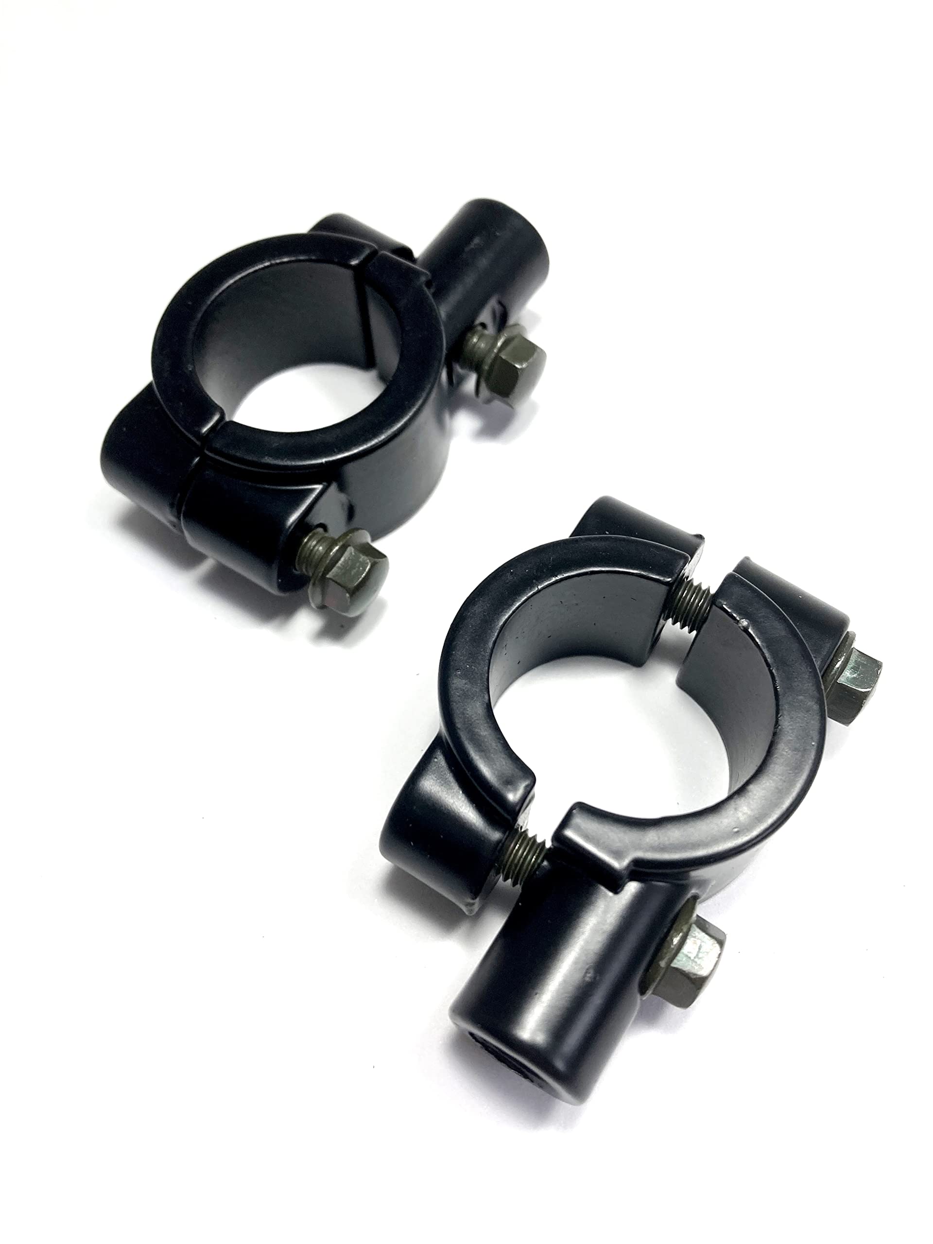 

[Red Lightning] Bike Mirror Holder Clamp Set of 2 1 чёрный