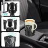 Large Car Cup Holder Expander with Adjustable Base Anti-slip Cup Holder Adapter Organizer for 10 To 46oz Tumbler & Coffee Cup