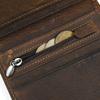 Good Leather Short Wallet Men Male Small Crazy Horse Leather Vintage Purse Slim Wallets Wholesale Bifold Wallets Drop shipping