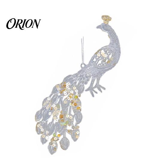 Christmas Tree Gift Ornaments Faux Crystal for Tree, Clear Snowflake/Starfish/Heart/Bird/Horse Hanging Decoration Decorations with Sequins Xmas Winter