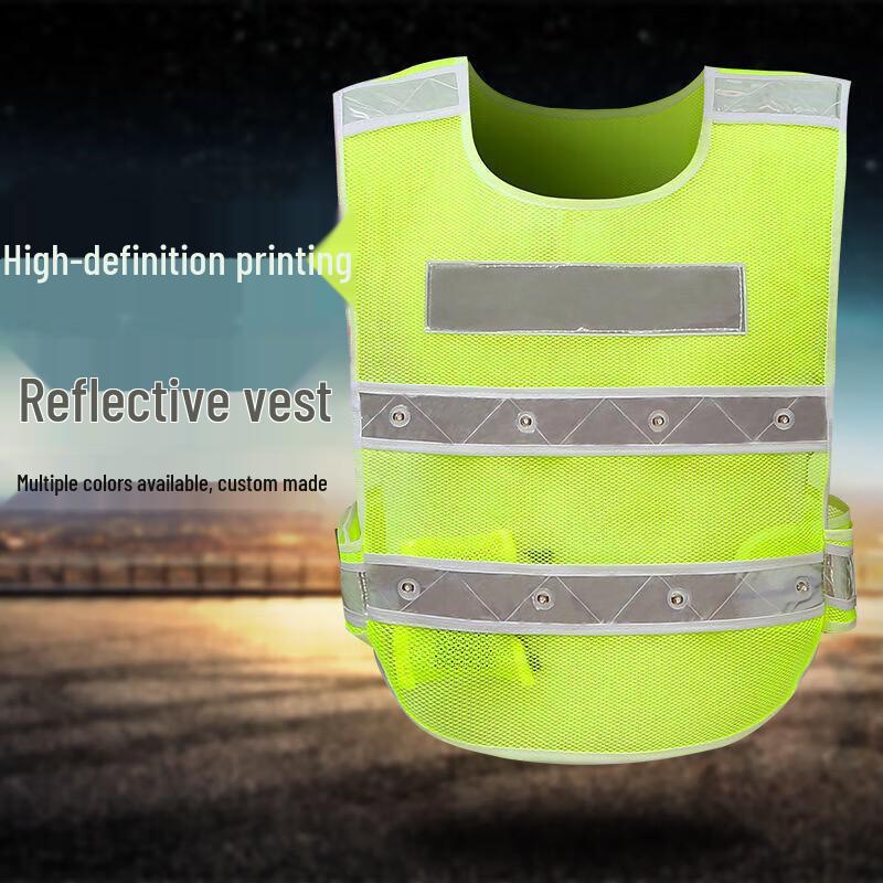 LED Reflective Safety Vest