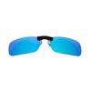 Portable Polarized Mirrored UV400 Clip-on Lens Sunglasses for Driving Fishing