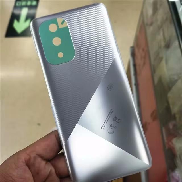 Für Xiaomi Poco F3 5G Glas Rückseite Akkuabdeckung Ersatz Gehäuserückseite Tür
