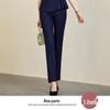 Gray Women's High-End Professional Short-Sleeve Two-Piece Summer Workwear