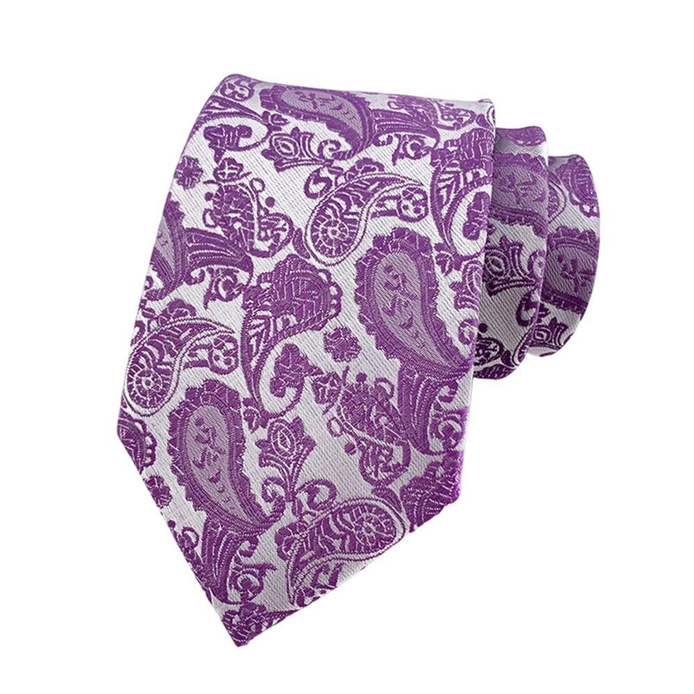 8cm Men Necktie Business Floral Ties Fashion Paisley Tie Wedding