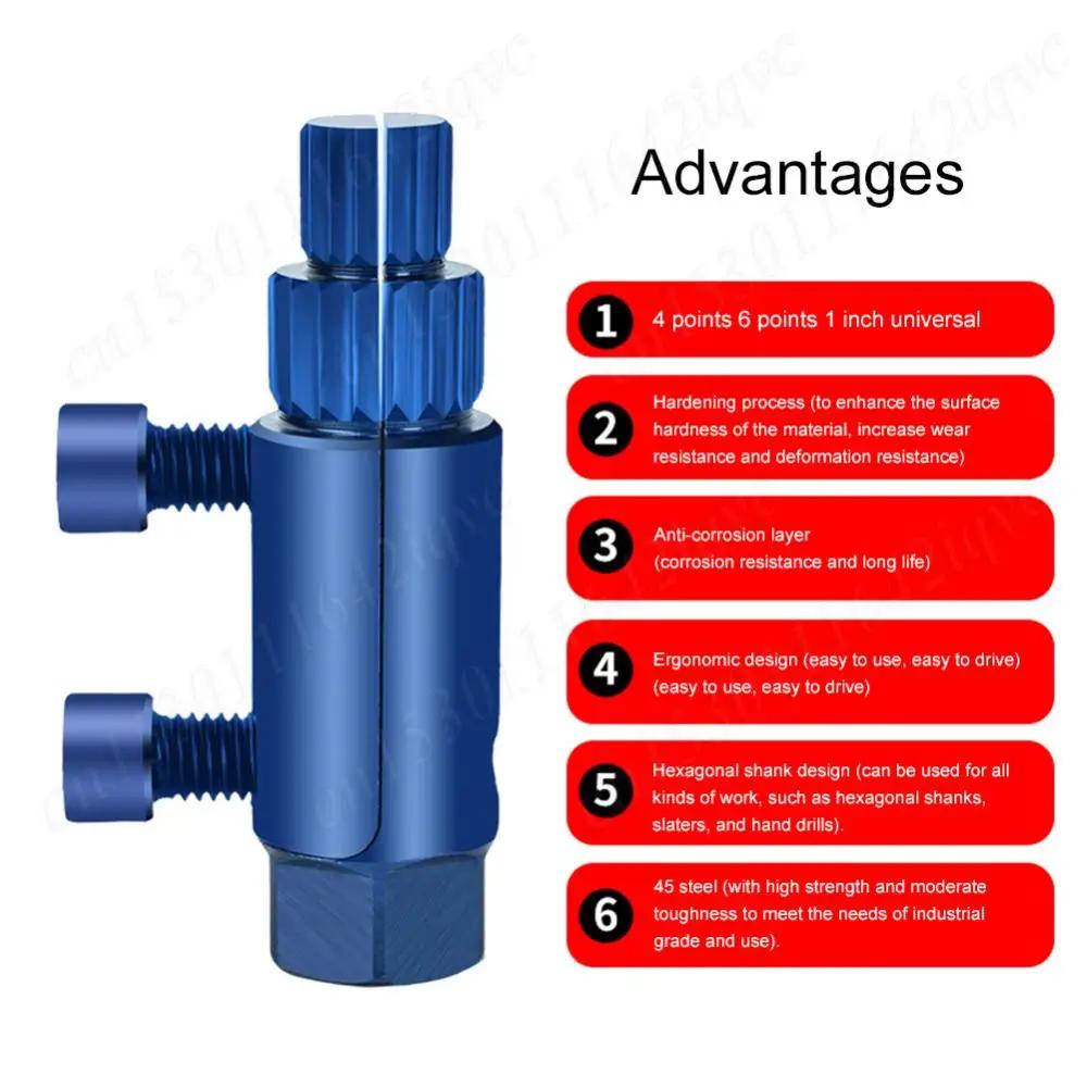 Broken Pipe Thread Extractor Broken Pipe Head Screw Extraction Steel Broken Valve Thread Extractor Broken Faucet Removal Tool