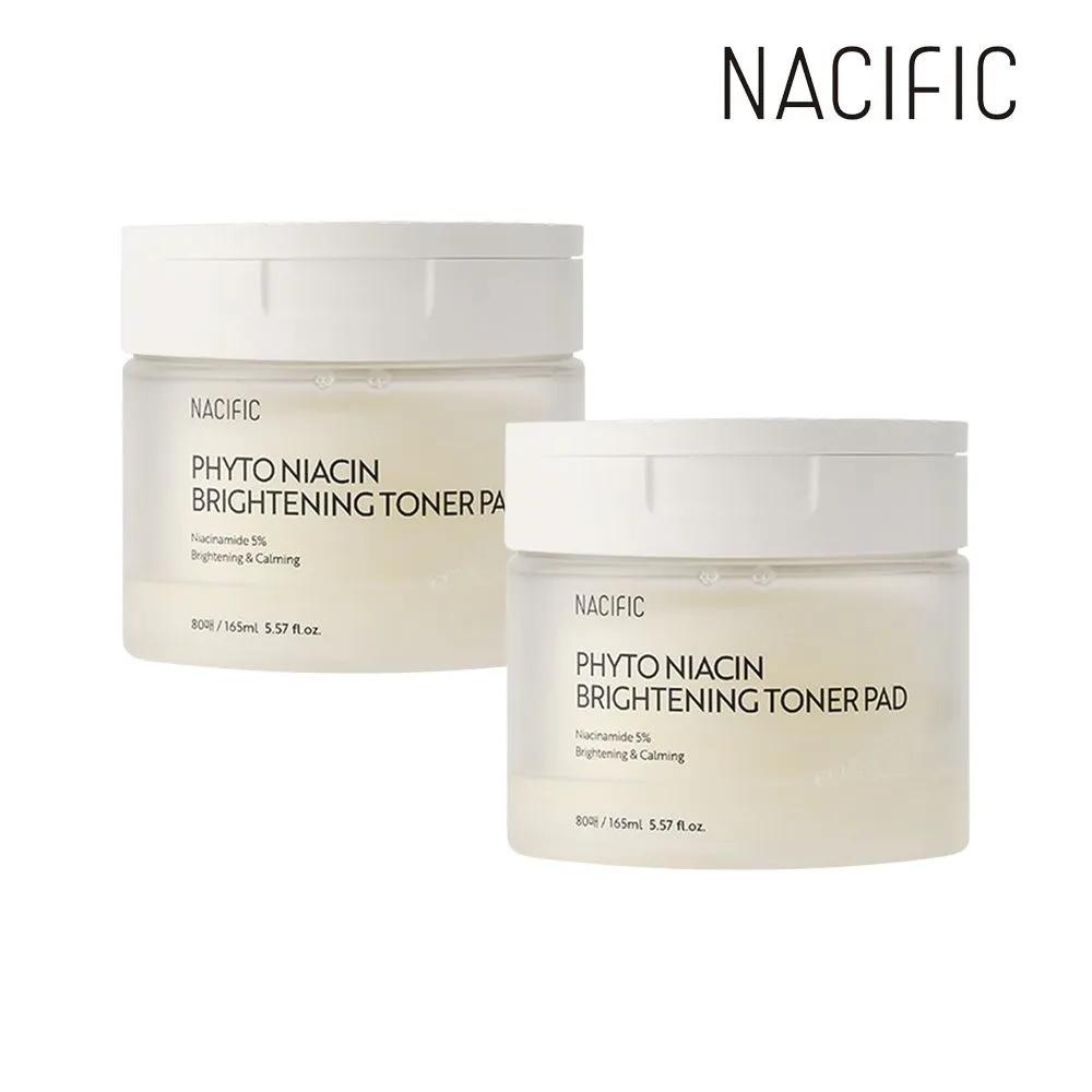 NACIFIC Phyto Niacin Brightening Toner Pads 80 Sheets x 2