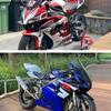 Dla Suzuki GSX-R600 GSX-R750 GSX1300R Hayabusa GSXR1000 RS JOG JOE GP motocykl Winglet aerodynamiczne skrzydło zestaw Spoiler