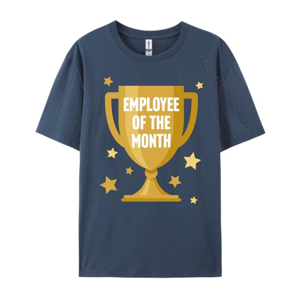 Employee Of The Month Black Graphic Tees Vintage T Shirts T Shirt for Men EU SIZE Casual