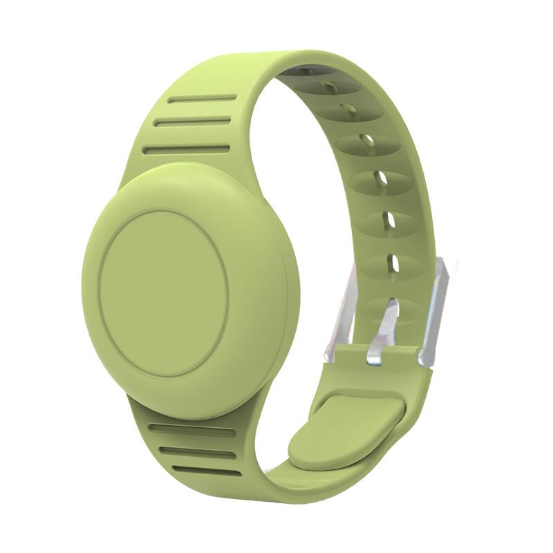 Silicone Wristband for Apple Air Tag Lightweight GPS Tracker Holder Luminous Kids Watch Bracelet Waterproof Children Watch Band