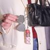 Portable Metal Net Lipstick Bag Mini Lipstick Storage Bag  Makeup Storage