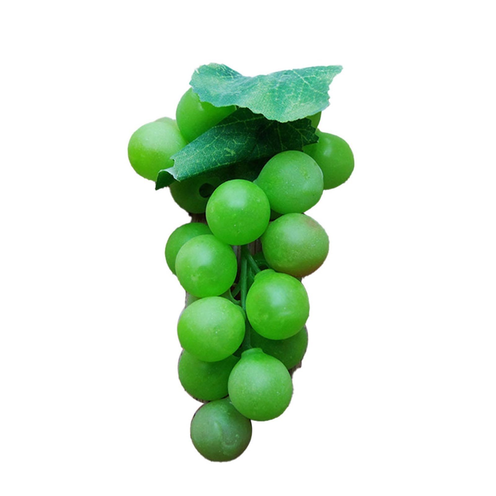 Artificial Grapes Fake Fruit Harmless Home Decor Miniature A