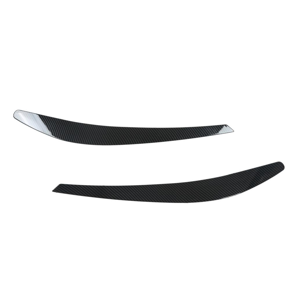 2pcs Headlight Eyebrow Eyelids Trim Decoration Replacement for VF I II 2013‑2017