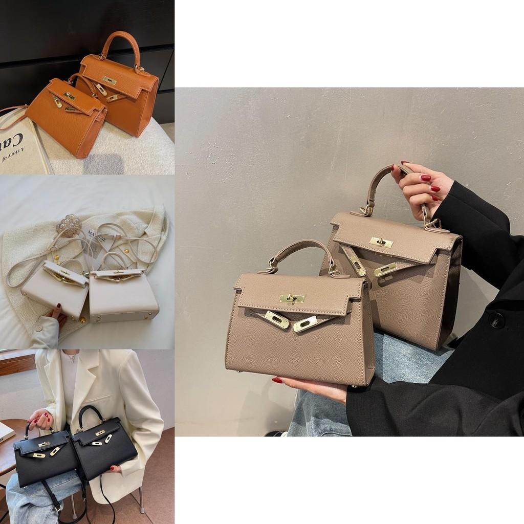 2024 New Stylish Urban Minimalist Small Shoulder Bag Women's Cross-border Texture Portable Bag