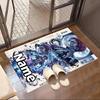 Benutzerdefinierter Name Personalisierter Demon Slayer Druck Teppich, Vielseitiger Heimdekor Teppich, für Spielzimmer, Wohnung, Balkon, Eingangsbereich, Flur Geschenk