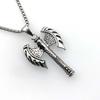 Collier Viking Vintage Pendentif Hache à Double Tranchant