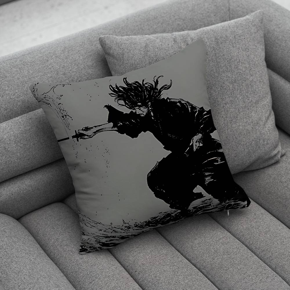 Miyamotos Musashi Creative patterned pillowcases for interior decoration office living room home