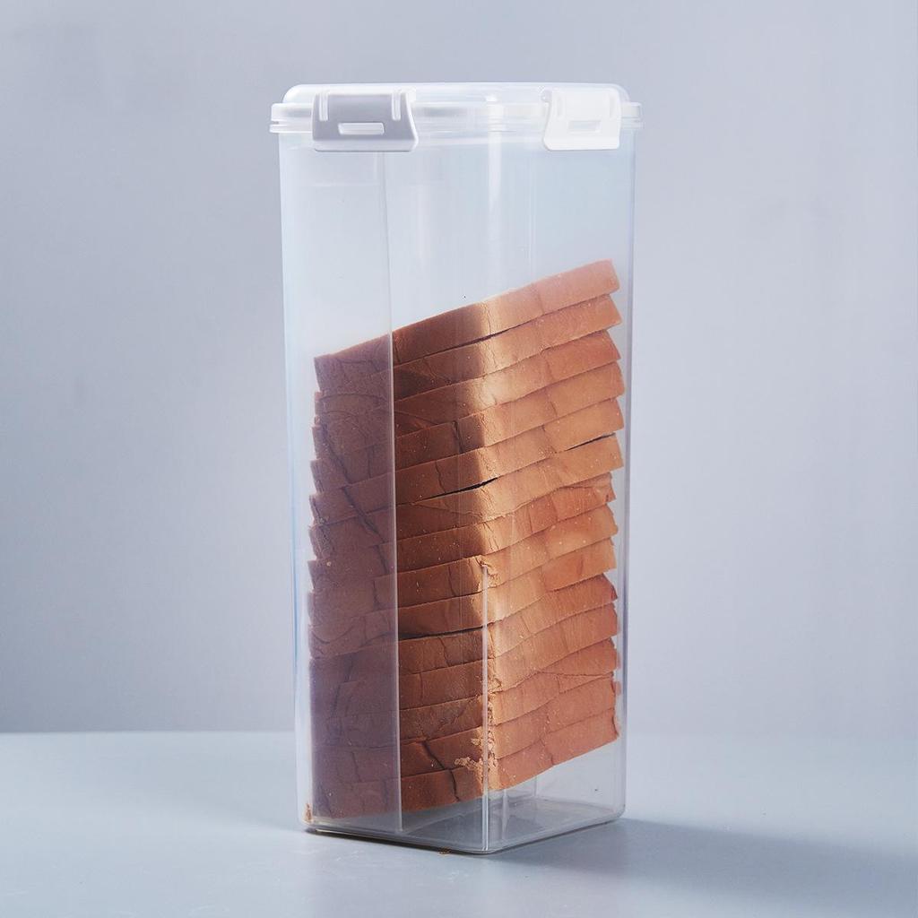 Bread & Rice Multifunctional Storage Box - Sealed Keeper & Portioning Container