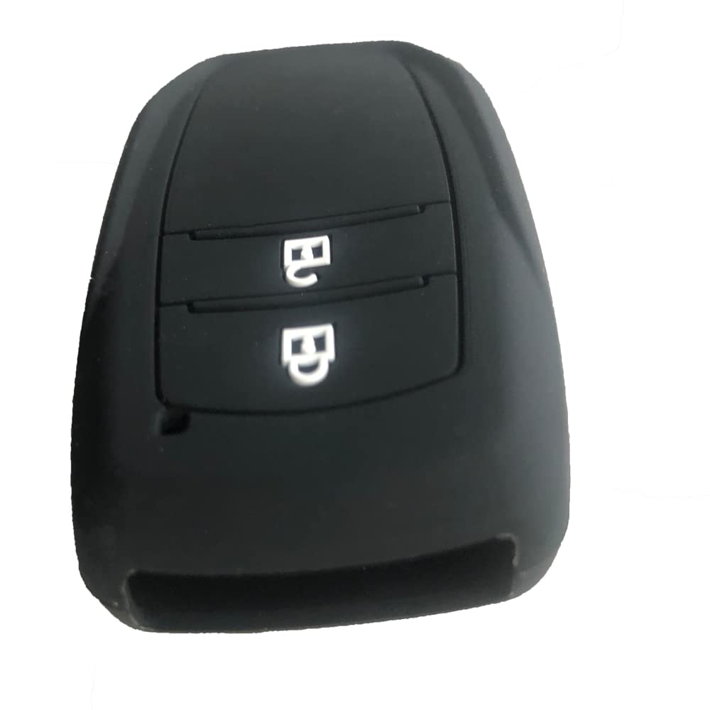 Kinotaka Silicone 2 Button Smart Key Case for Toyota Key Cover for Yaris Cross,