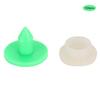 100pcs 0.7in Ear Tag Signs Marker Livestock Supplies for Rabbit Fox Mink Number Animal IdentificationGreen