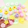 5/10/20pcs Mini Cute Soft Squishy Fidget Toy Children Kawaii Mochi Cat Anti Stress Reliever Sensory Squeeze Xmas Gift TMZ