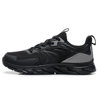 Zapatillas de Running Serie Running Antideslizantes Duraderas de Caña Baja Zapatillas Hombre Negro Gris 912235527-4