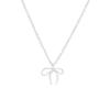 Elegant Bow Necklace: Delicate, Versatile Choker for Women