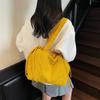 Women's Crossbody Bag Solid Color Shoulder Bag Large Capacity Tote Bag