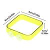 Aquarium Feeding Ring Fish Tank Station Floating Food Tray Feeder Square Circle Accessories Fish Foods Feeder Suction Cup