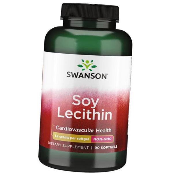 

Soy Lecithin, Soy Lecithin Non-GMO 1200, Swanson 90gelcaps (72280040) 90softgels