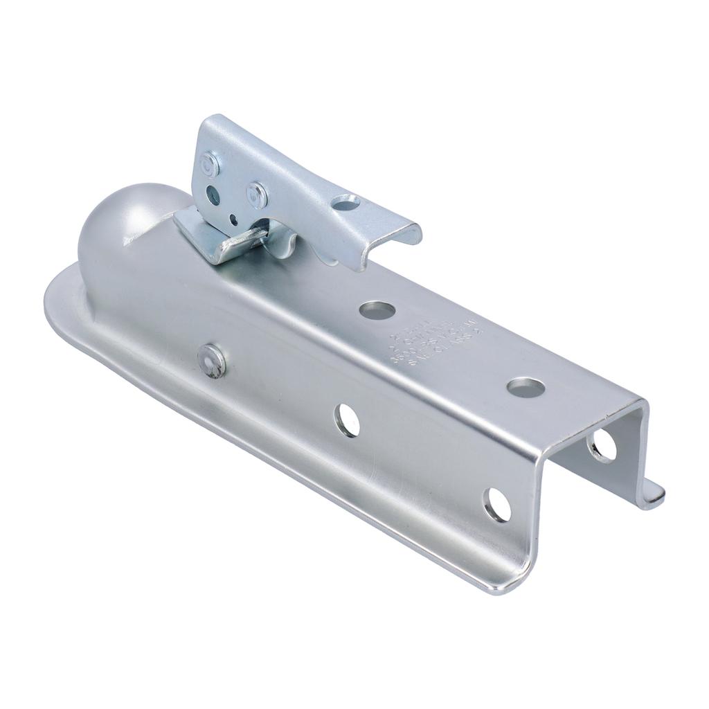 Adjustable Trailer Coupler Secure Coupling for 2in Hitch Ball 3500lbs Weight Capacity Anti Corrosion