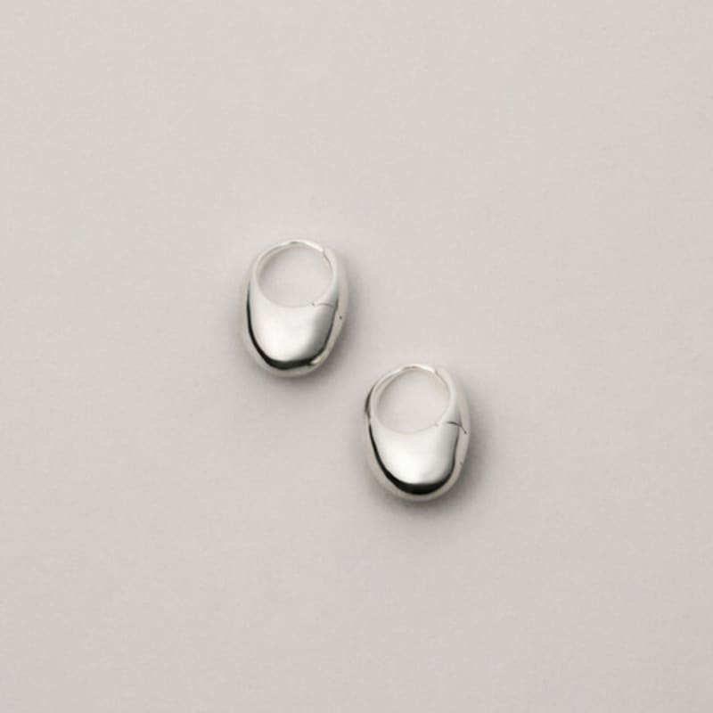 

KODO Large Nest Hoops Matt Silver