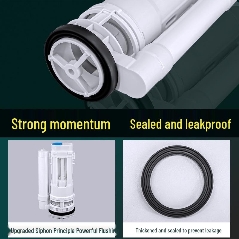 Toilet Water Tank Float Ball Drain and Inlet Valve Set