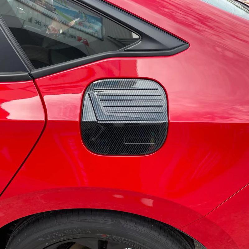 Oil Gas Fuel Tank Cap Covers Trim For Honda Civic 11th Gen   2024 Car Accessories Decoration Exterior Stickers 1Pcs