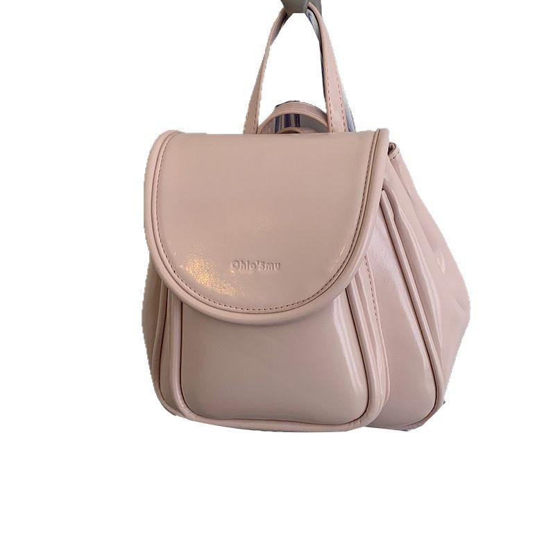 Niche design backpack bag women's 2025 summer new macaron college style handbag