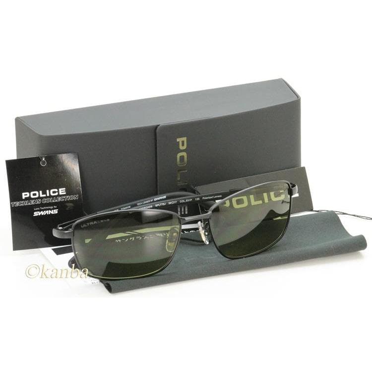 Used POLICESWANS Polarized Sunglasses Fishing T75J-531P