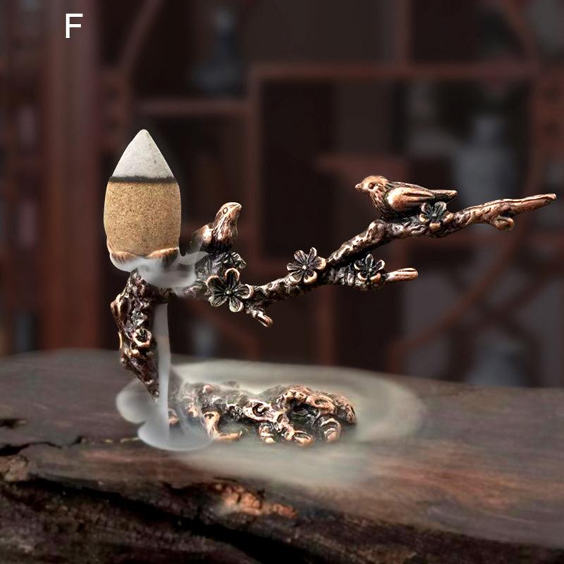 Small Cense Furnace Ornament Creative Happy Plum Branch Bracket Incense Insert
