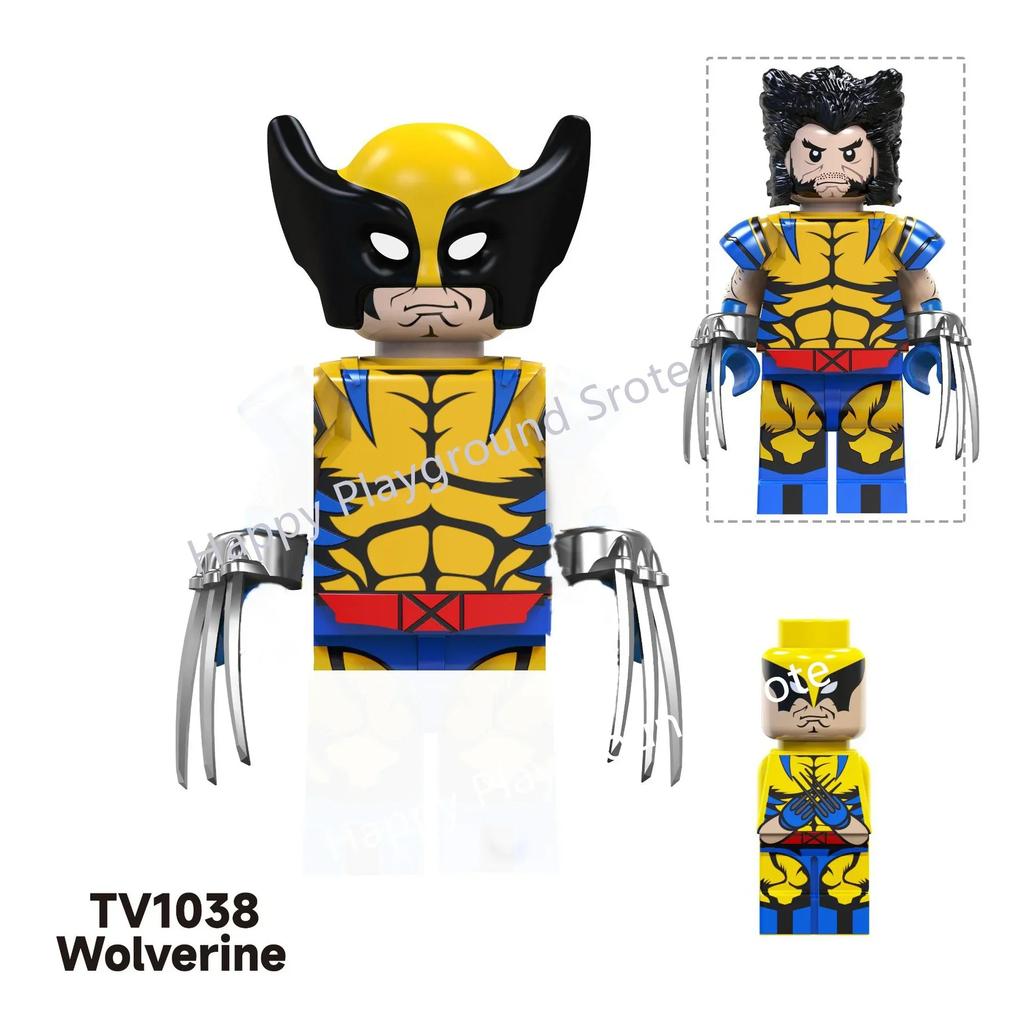 New Anime Super Cartoon TV Movies Heroes Bricks Toy Building Blocks for Kids Collect Toys Model Birthday Gifts